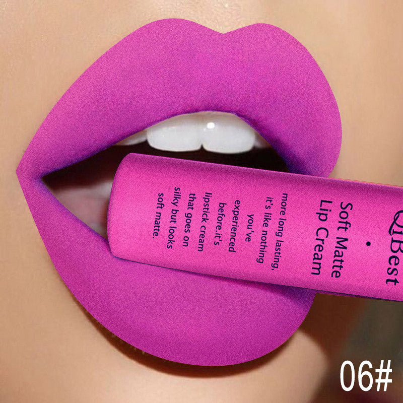JMT-236490 Matte Non-Stick Liquid Lipstick - Long-Lasting, Smudge-Proof Formula in 34 Vibrant Colors