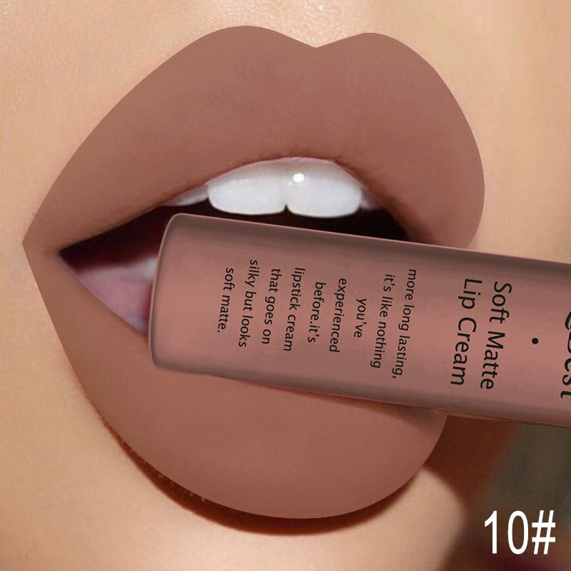 JMT-236490 Matte Non-Stick Liquid Lipstick - Long-Lasting, Smudge-Proof Formula in 34 Vibrant Colors
