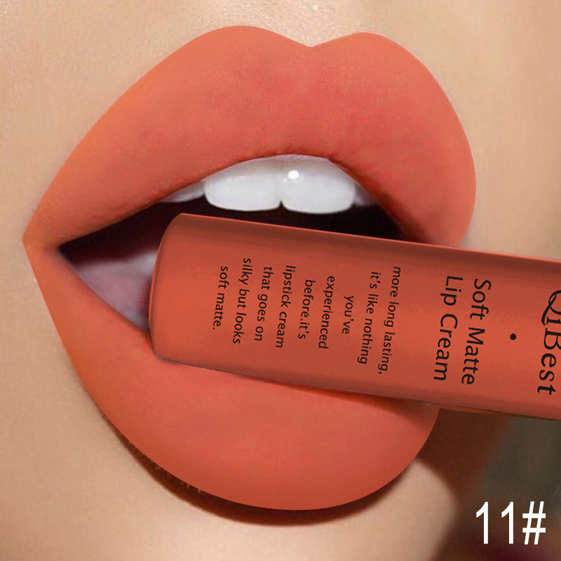 JMT-236490 Matte Non-Stick Liquid Lipstick - Long-Lasting, Smudge-Proof Formula in 34 Vibrant Colors