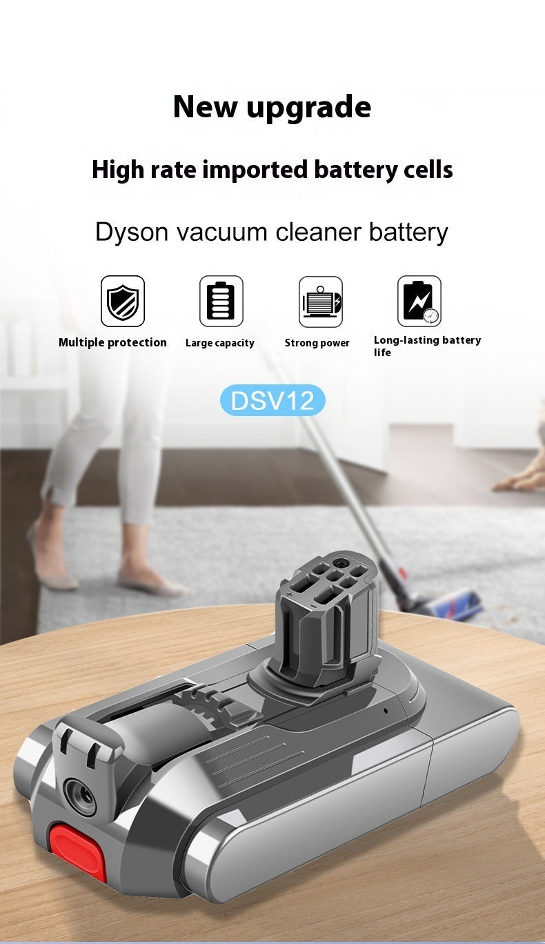 JMT-236554 High-Capacity Lithium-Ion Batteries for Vacuum Cleaner Accessories with Overcharge Protection