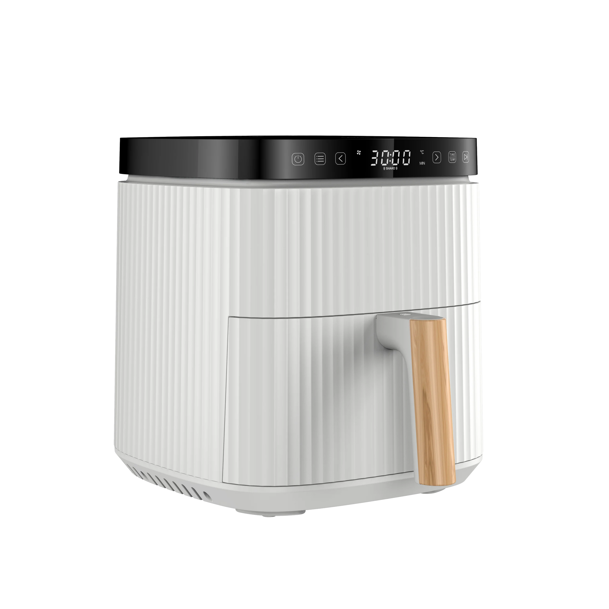 JMT-237130 Compact Air Fryer with LCD Display and Overheat Protection Features for Efficient Cooking