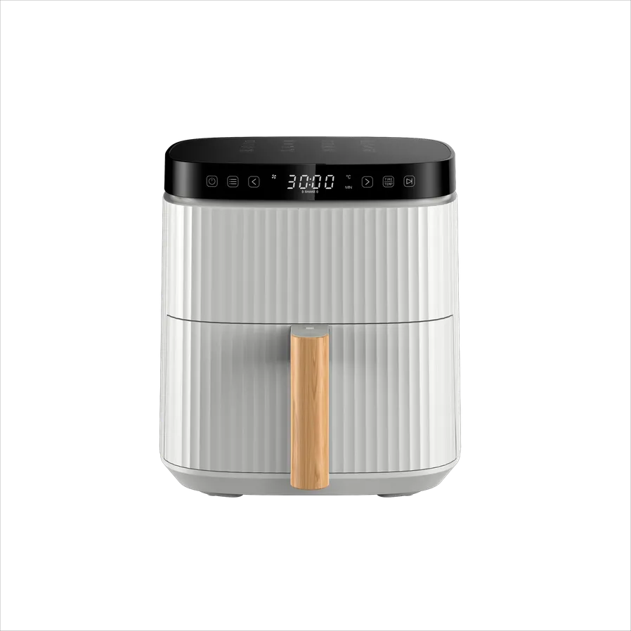 JMT-237130 Compact Air Fryer with LCD Display and Overheat Protection Features for Efficient Cooking