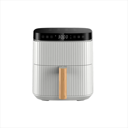 JMT-237130 Compact Air Fryer with LCD Display and Overheat Protection Features for Efficient Cooking