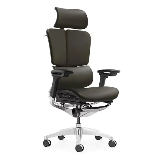 JMT-237130 Luxury Leather Executive Office Chair - Ergonomic High-Back Design for Comfort and Support