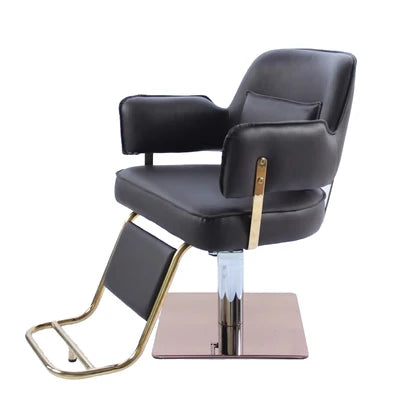 JMT-237130 Stainless Steel Barber and Beauty Salon Chair for Professional Use