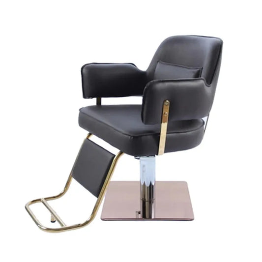 JMT-237130 Stainless Steel Barber and Beauty Salon Chair for Professional Use