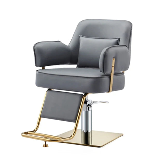 JMT-237130 Stainless Steel Barber and Beauty Salon Chair for Professional Use
