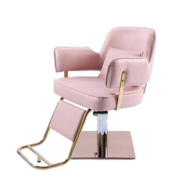 JMT-237130 Stainless Steel Barber and Beauty Salon Chair for Professional Use
