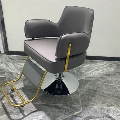 JMT-237130 Stainless Steel Barber and Beauty Salon Chair for Professional Use