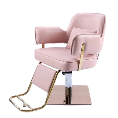 JMT-237130 Stainless Steel Barber and Beauty Salon Chair for Professional Use