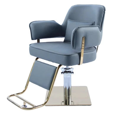 JMT-237130 Stainless Steel Barber and Beauty Salon Chair for Professional Use