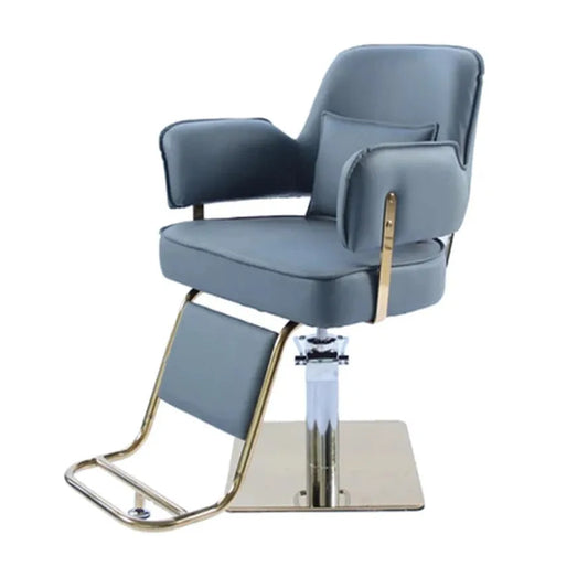 JMT-237130 Stainless Steel Barber and Beauty Salon Chair for Professional Use