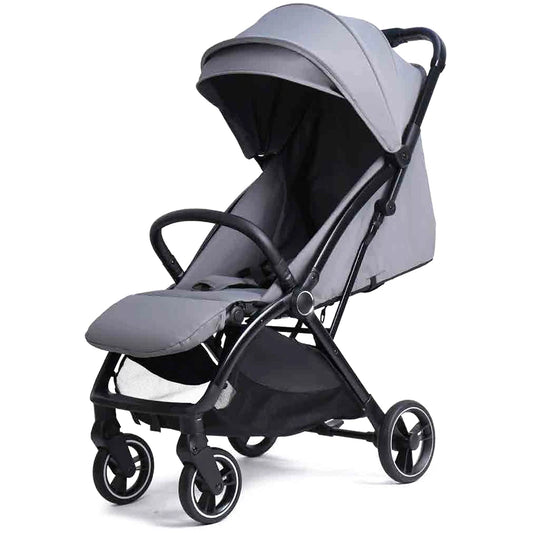 JMT-237386 3-in-1 Luxury Compact Baby Stroller with Gravity Auto-Folding Design