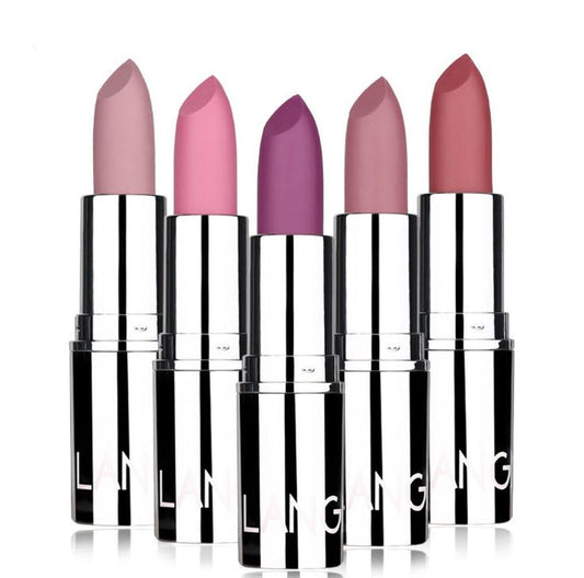 JMT-237642 Matte Silver Lipstick - Long-Lasting, Moisturizing Bullet Formula