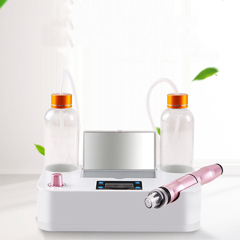 JMT-237770 Mini Bubble Cleaner with Negative Ion, Ultrasonic, and Color Light Technology for Home Use