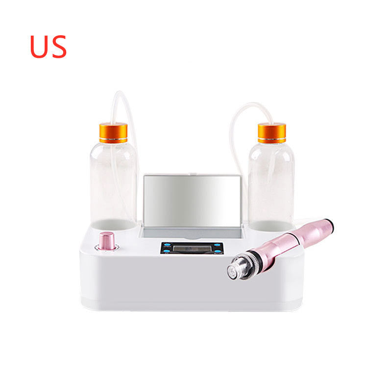 JMT-237770 Mini Bubble Cleaner with Negative Ion, Ultrasonic, and Color Light Technology for Home Use