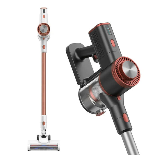 JMT-237834 Cordless Rechargeable Stick Vacuum Cleaner with HEPA, Sponge, and Stainless Steel Filters