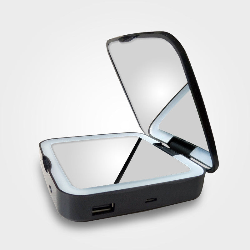 JMT-237962 4x Magnification Makeup Mirror with Adjustable Brightness and Three Lighting Modes