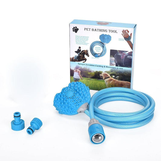 JMT-238602 Wearable Pet Bathing and Massage Gloves with Quick-Disconnect Hose and Adapters