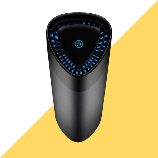 JMT-238666 Car Air Purifier with Aluminum Alloy and ABS Construction, Anion Concentration Above 400, Compact Design for Vehicles up to 20㎡