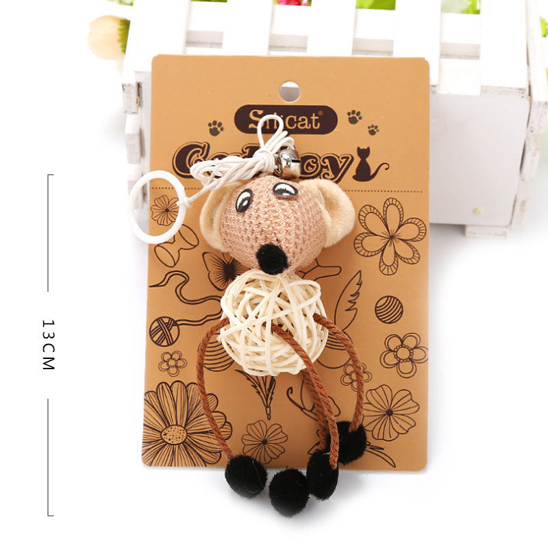 JMT-238666 Linen and Rattan Cat Supplies for Comfortable Pet Living