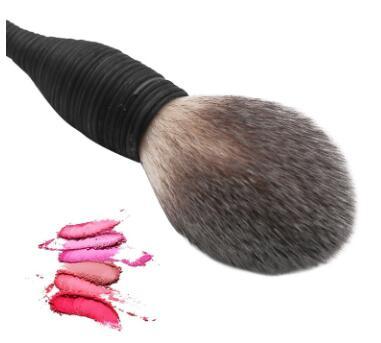 JMT-238794 Goat Hair & Synthetic Makeup Brush with Rattan Handle