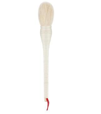 JMT-238794 Goat Hair & Synthetic Makeup Brush with Rattan Handle