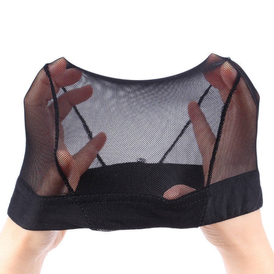 JMT-239050 Medium to Long Curly Hair Wig with Black Elastic Net Cap for All Skin Tones and Face Shapes