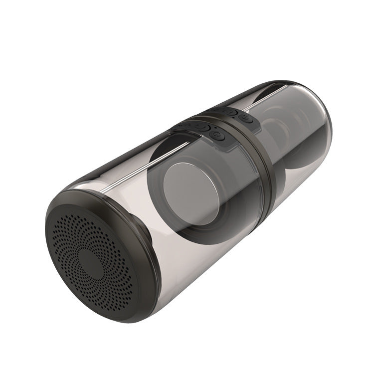 JMT-239690 Transparent Bluetooth Speaker with Dual-Radiation Acoustic Design and TWS Functionality