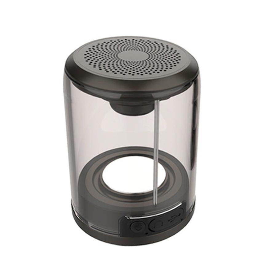 JMT-239690 Transparent Bluetooth Speaker with Dual-Radiation Acoustic Design and TWS Functionality