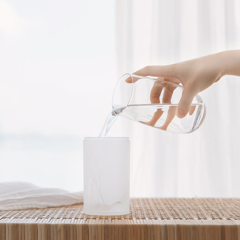 JMT-239818 Columnar Household Humidifier with USB Power, Mechanical Operation, and 350ml Water Tank Capacity