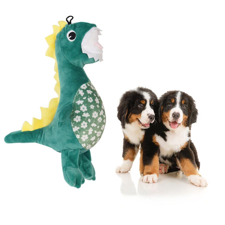 JMT-239818 Plush Chewable Dog Toy with Sound for Puppies - 26x14cm, Lightweight & Entertaining