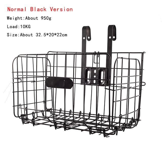 JMT-239882 Folding Bicycle Basket for Convenient Storage and Travel