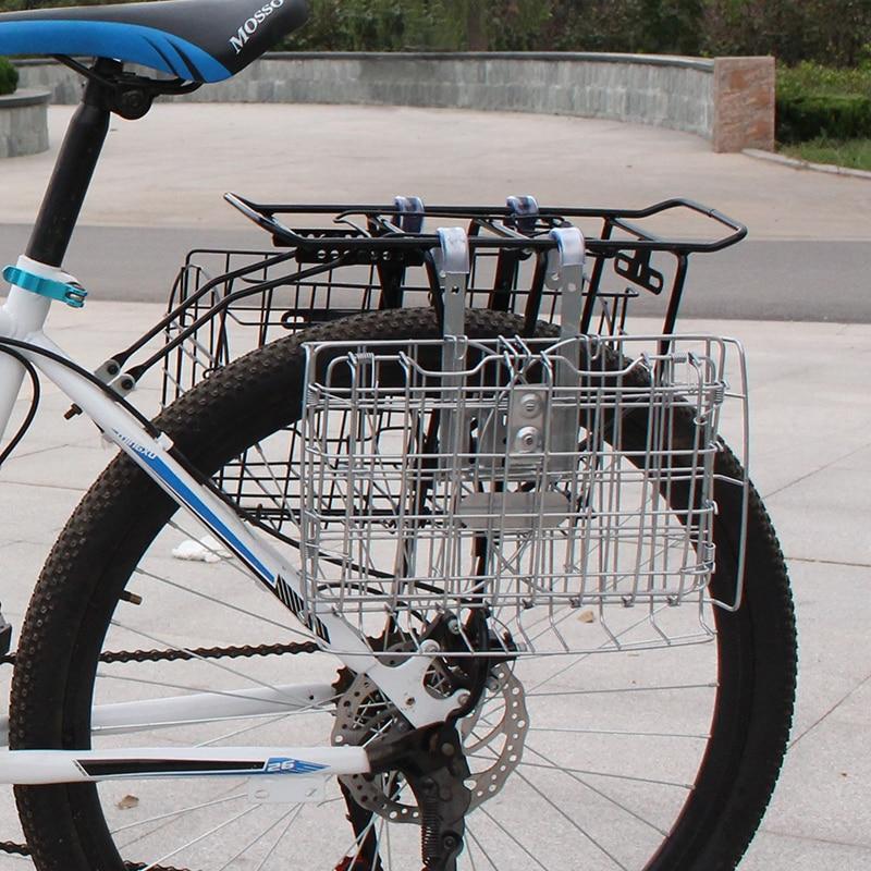 JMT-239882 Folding Bicycle Basket for Convenient Storage and Travel