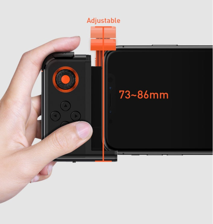 JMT-240138 One-Handed Gamepad with Wireless Bluetooth Connection and Force Feedback for Game Consoles