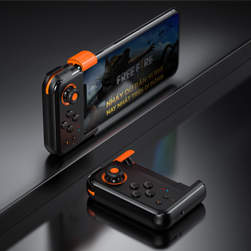 JMT-240138 One-Handed Gamepad with Wireless Bluetooth Connection and Force Feedback for Game Consoles