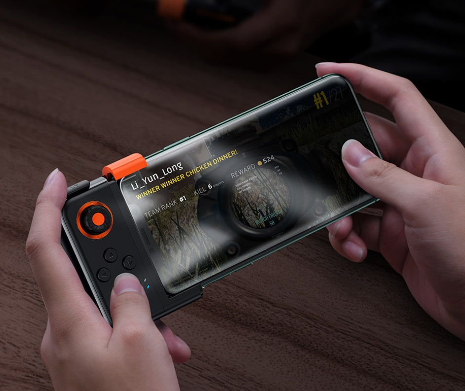 JMT-240138 One-Handed Gamepad with Wireless Bluetooth Connection and Force Feedback for Game Consoles