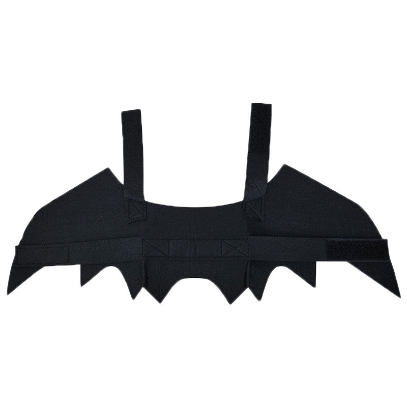 JMT-240458 Halloween Bat Wings Costume for Small Dogs and Cats, Felt Material, Black - Pet Size Specifications Included