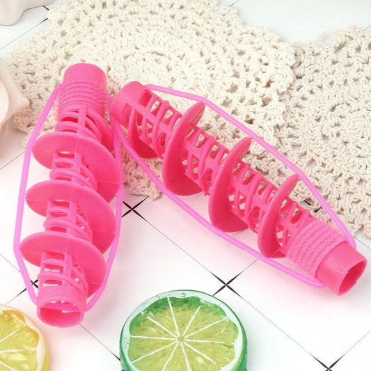 JMT-240970 Spiral Curling Iron with Plastic Curling Tube for Effortless Waves