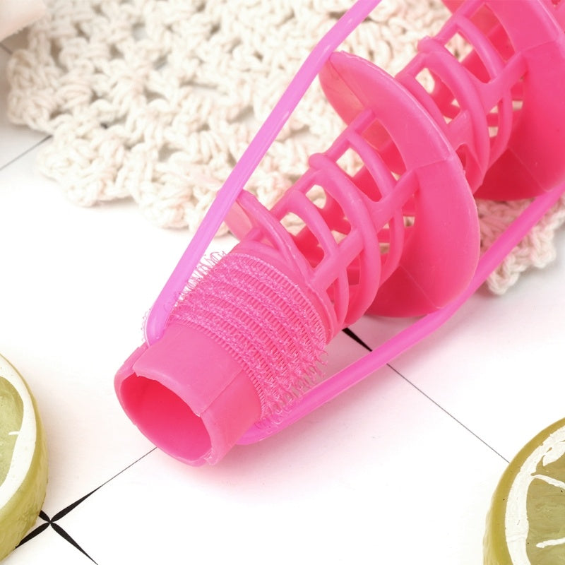 JMT-240970 Spiral Curling Iron with Plastic Curling Tube for Effortless Waves