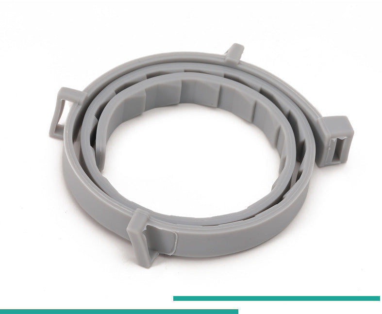 JMT-241482 Dog Mosquito Repellent Collar, Insect-Proof Silicone Design, Four Seasons Use, Blue Color