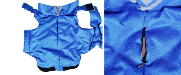 JMT-241738 Cotton Dog Vest for All Sizes in Blue, Red, and Gray