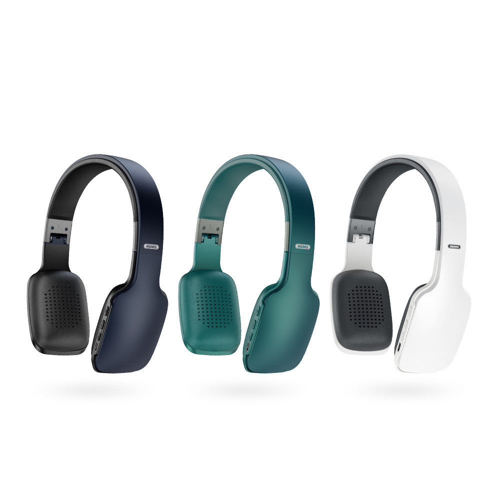 JMT-241802 Wireless Bluetooth V5.0 Stereo Headset with Call Function - Black and White