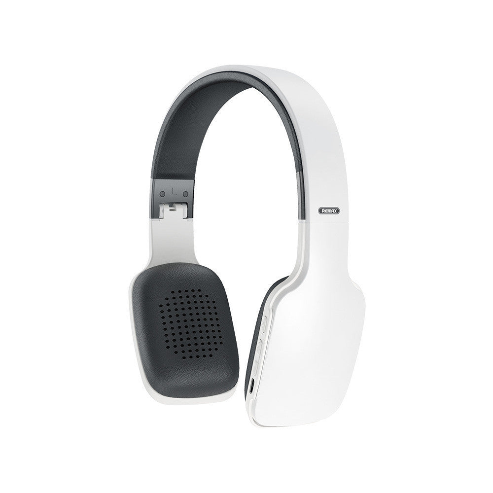 JMT-241802 Wireless Bluetooth V5.0 Stereo Headset with Call Function - Black and White