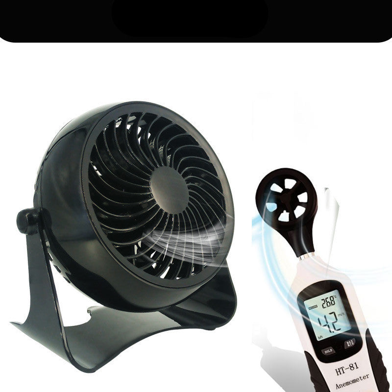 JMT-241930 Compact 4-Inch Mini Desktop Fan with Brushless Motor, USB Powered, Low Noise and Long-Lasting Performance