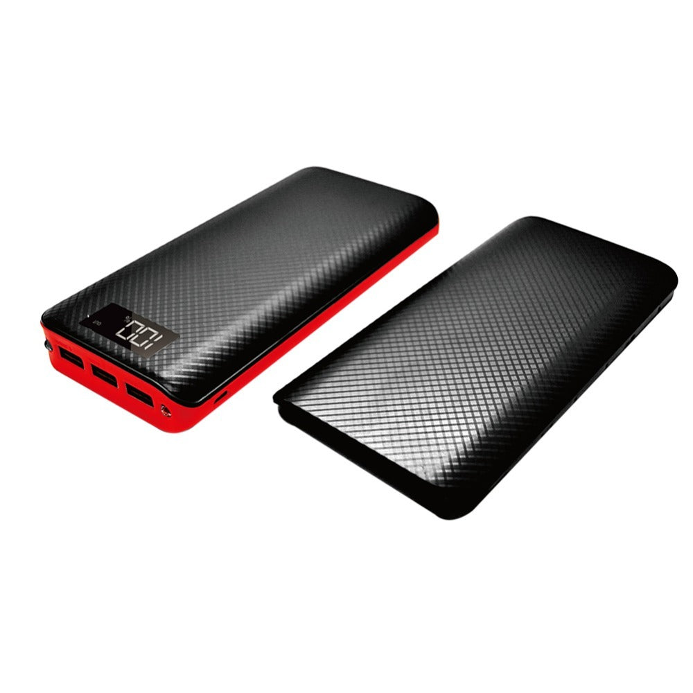 JMT-241994 Mini Slim Charging Case - Compact White and Black Design with Durable Acrylic and ABS Materials