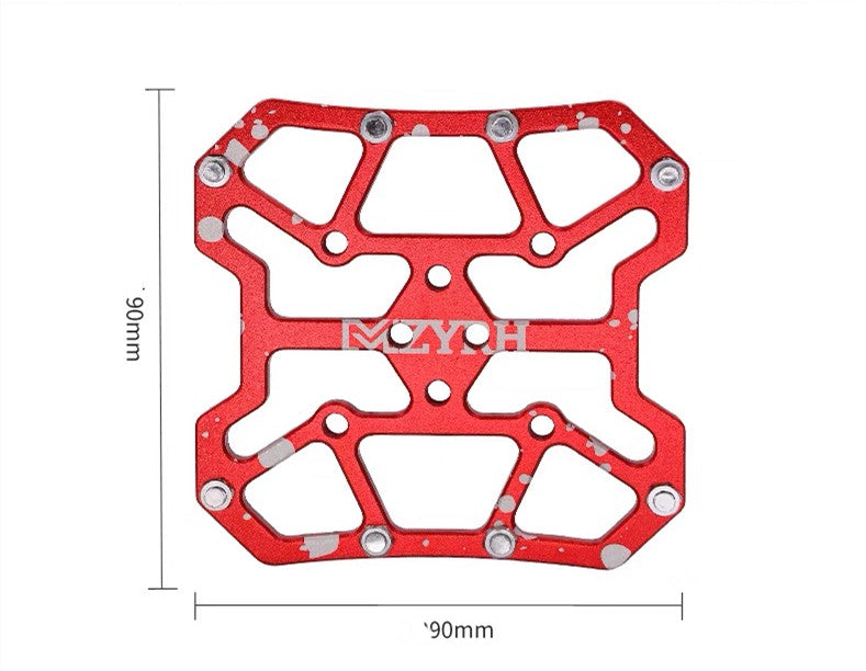JMT-242506 Flat Pedal for Road and Mountain Bicycles - Durable and Versatile Design