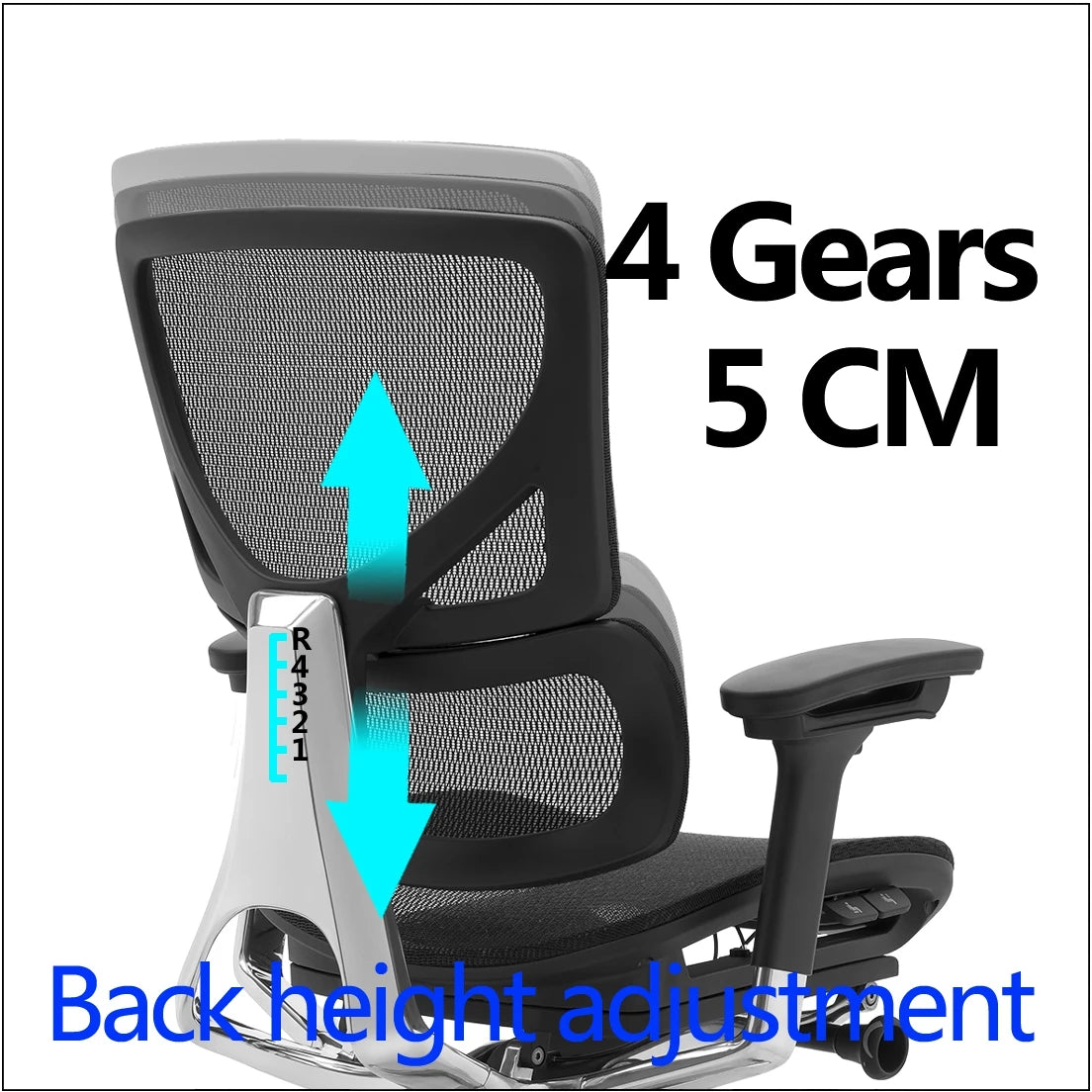 JMT-242570 Ergonomic Mesh Swivel Office Chair for Home and Task Use
