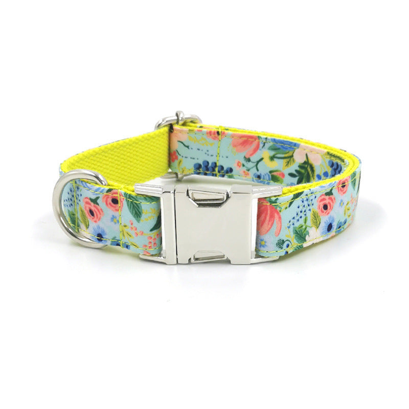 JMT-242634 Stylish Polyester Dog Collar for Small and Medium Breeds