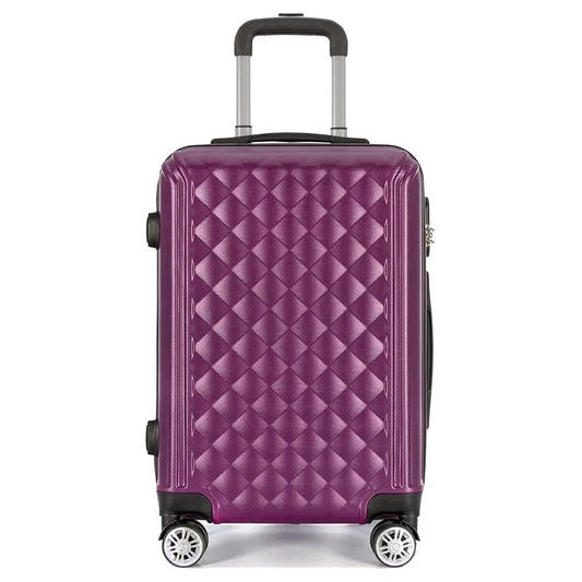 JMT-242698 Durable ABS 4-Wheel Trolley Suitcase for Effortless Travel